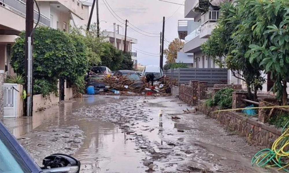 Λέκκας για Ρόδο: Η βροχή που έπεσε φτάνει το 75% του νερού που έπεσε στη Βαλένθια